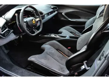 FERRARI 296 GTB  Viola Hong Kong Full Alcantara Tricolor
