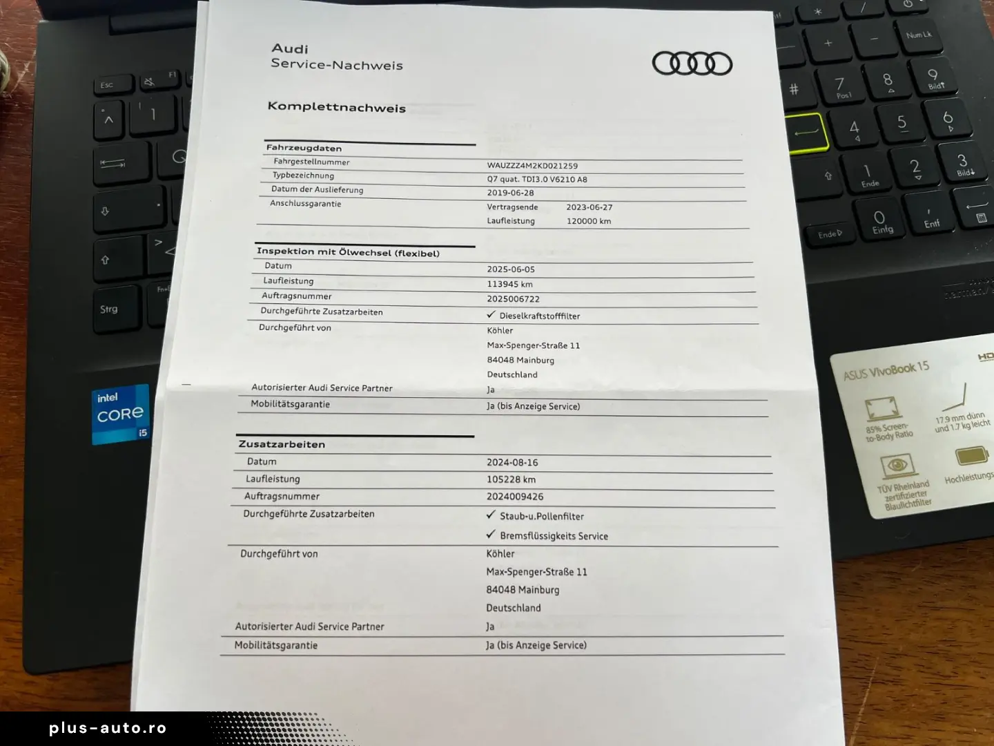 AUDI Q7 50 TDI Quattro S-Line Plus Virtual 7-Si Bose