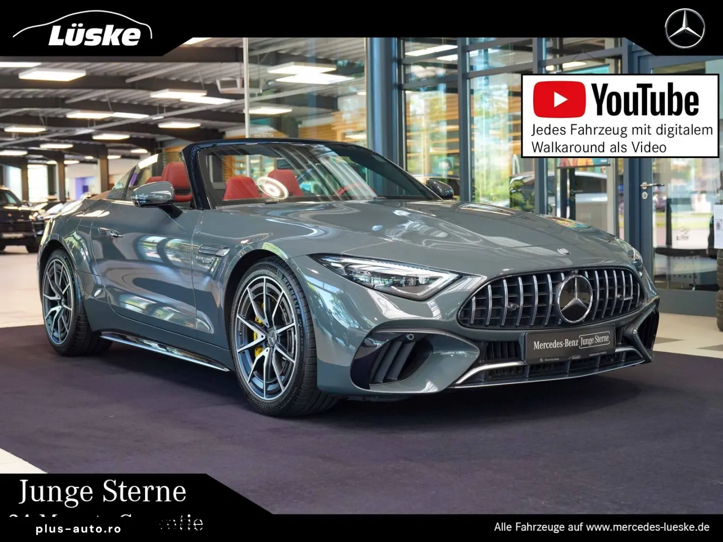 MERCEDES-BENZ SL 63 AMG 4M  silizium classicrot MANU&hellip;