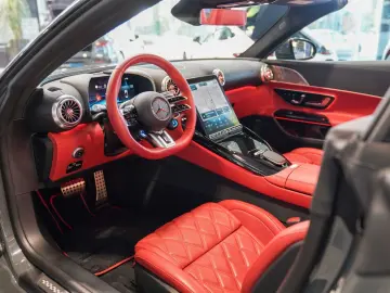 MERCEDES-BENZ SL 63 AMG 4M  silizium classicrot MANU…
