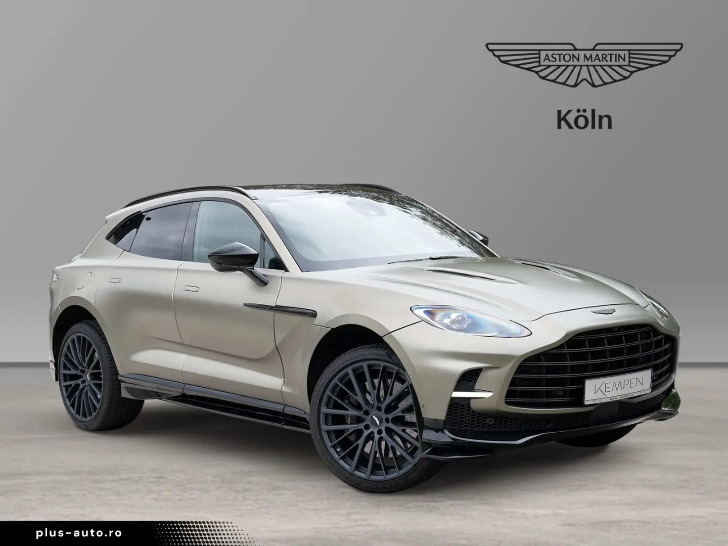 ASTON MARTIN DBX 707 Titanium Grey   Onyx Black PPF Matt