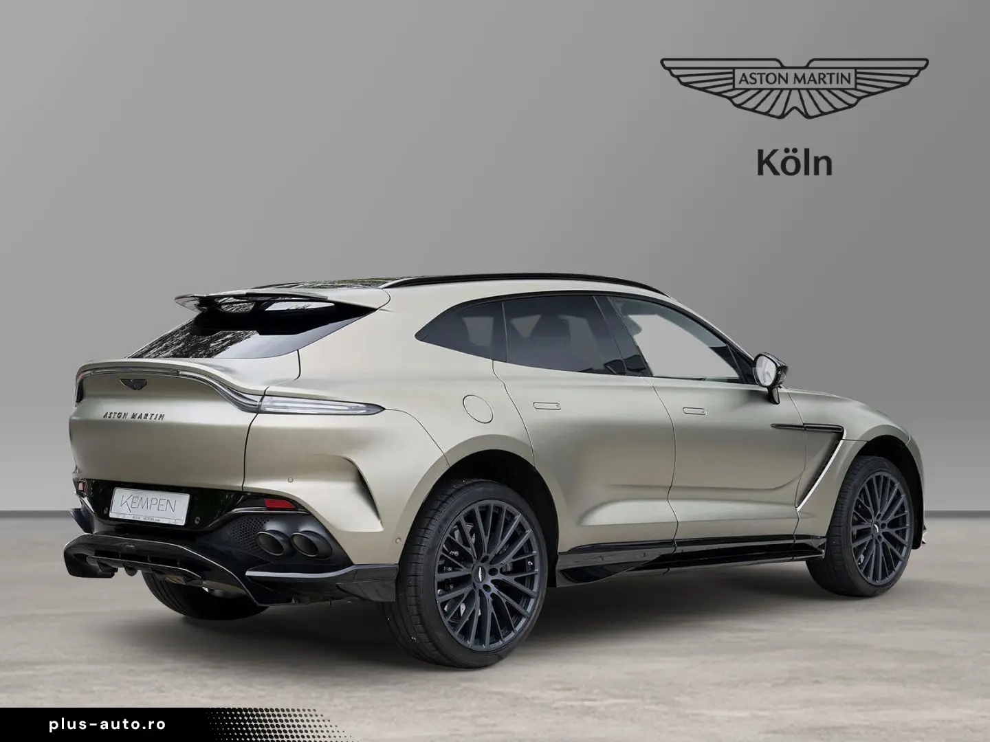 ASTON MARTIN DBX 707 Titanium Grey   Onyx Black PPF Matt