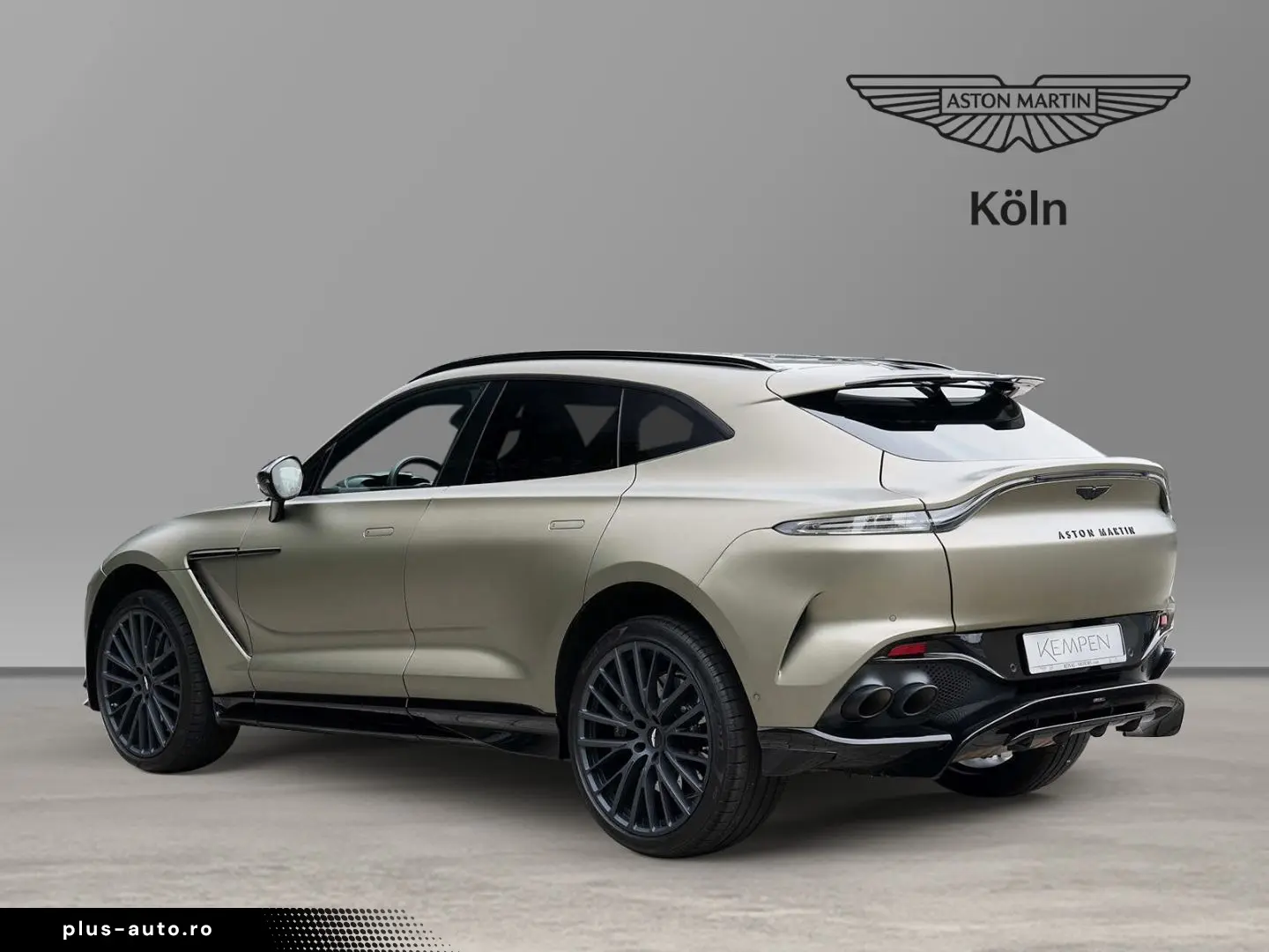 ASTON MARTIN DBX 707 Titanium Grey   Onyx Black PPF Matt