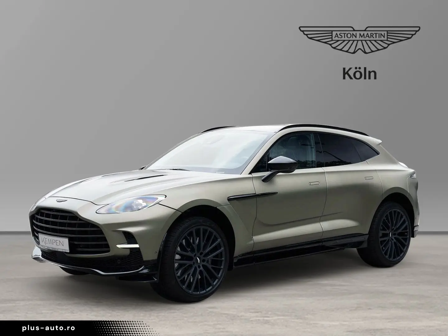 ASTON MARTIN DBX 707 Titanium Grey   Onyx Black PPF Matt