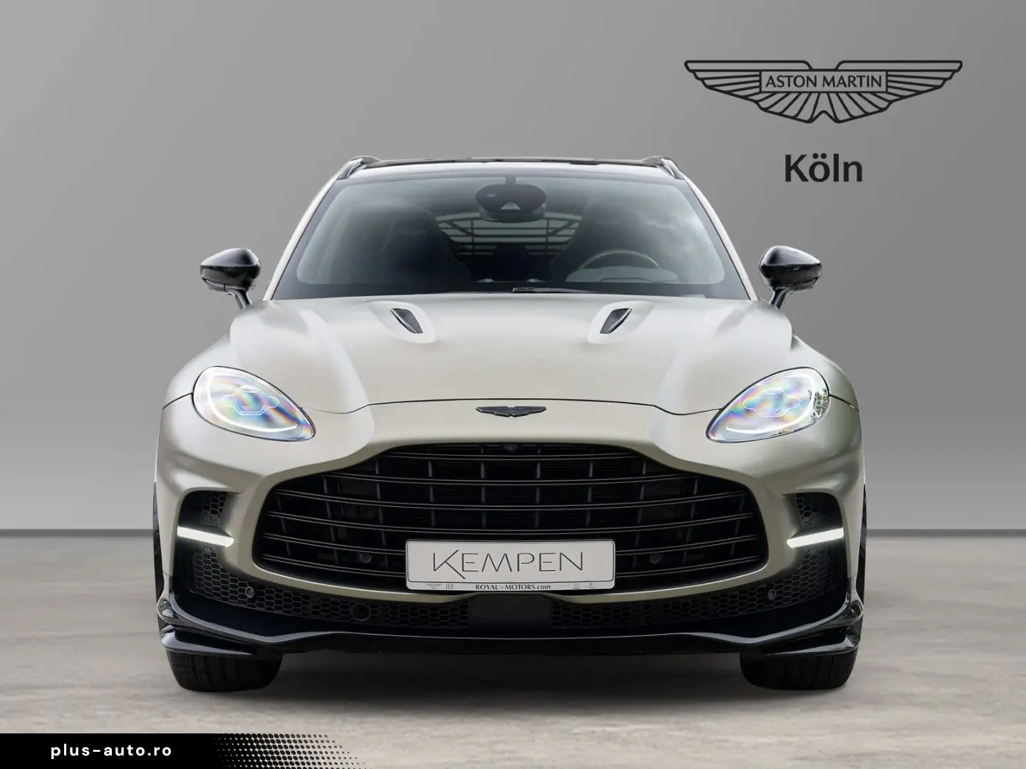 ASTON MARTIN DBX 707 Titanium Grey   Onyx Black PPF Matt