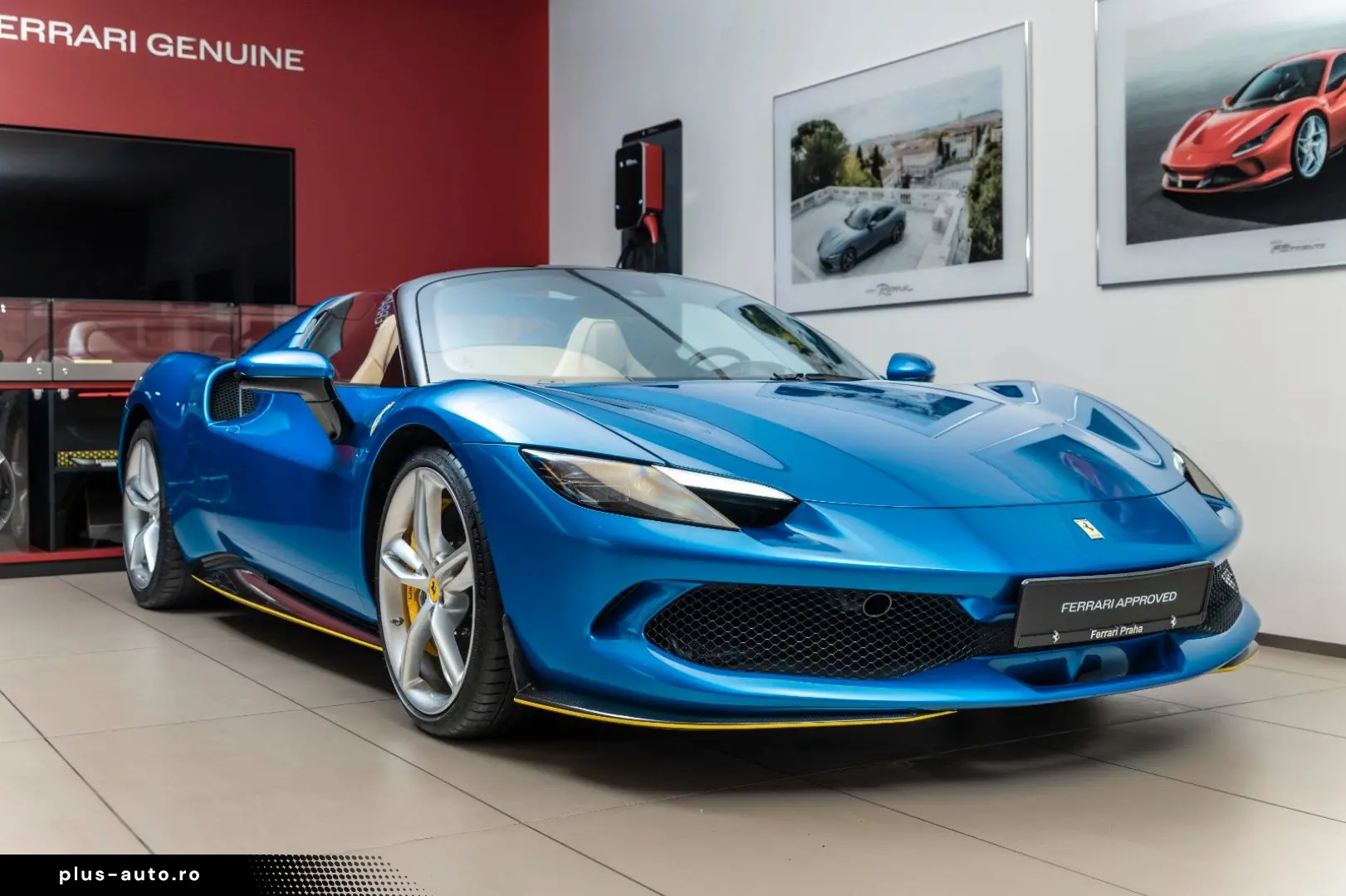 FERRARI 296 GTS   Blu Corsa