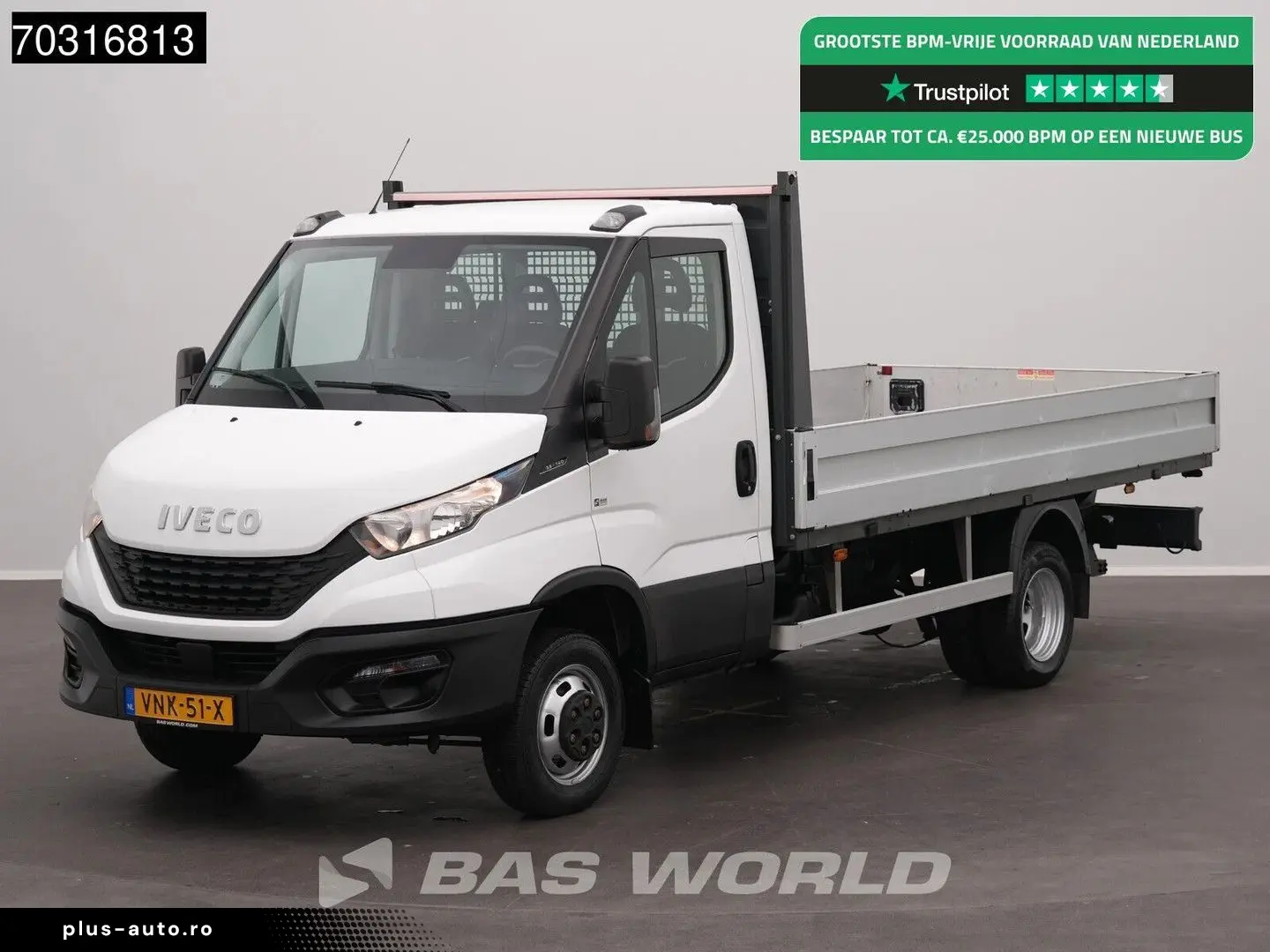 IVECO Daily 35C14 Open Laadbak Dubbellucht 3 5t Trekha