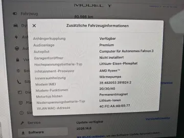 TESLA Model Y SR RWD   AHK   FSD   SoH 93%