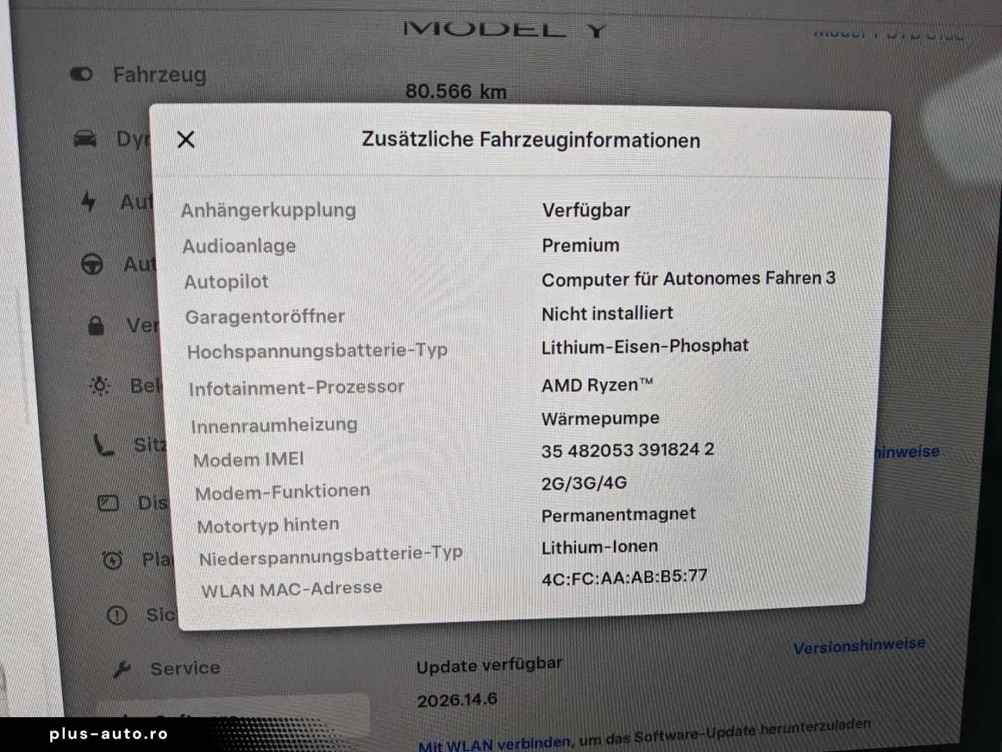 TESLA Model Y SR RWD   AHK   FSD   SoH 93%