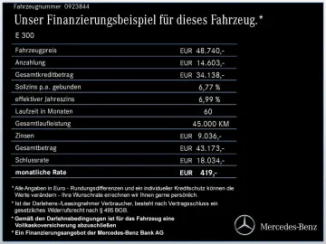 MERCEDES-BENZ E 300 de 4M AMG NIGHT MLED 360  HUD PA…