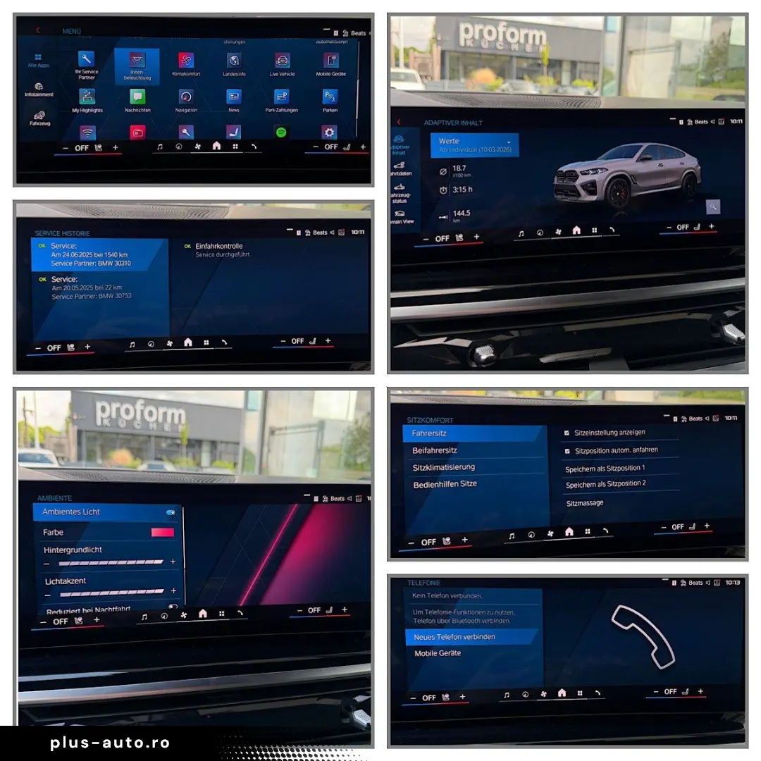 BMW X6 M Competition ab 1 99% eff.   Massage Panoram