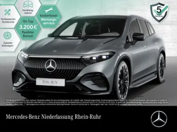 MERCEDES-BENZ EQS 450 4M SUV AMG PREMIUM 22  NIGHT TRITT AHK