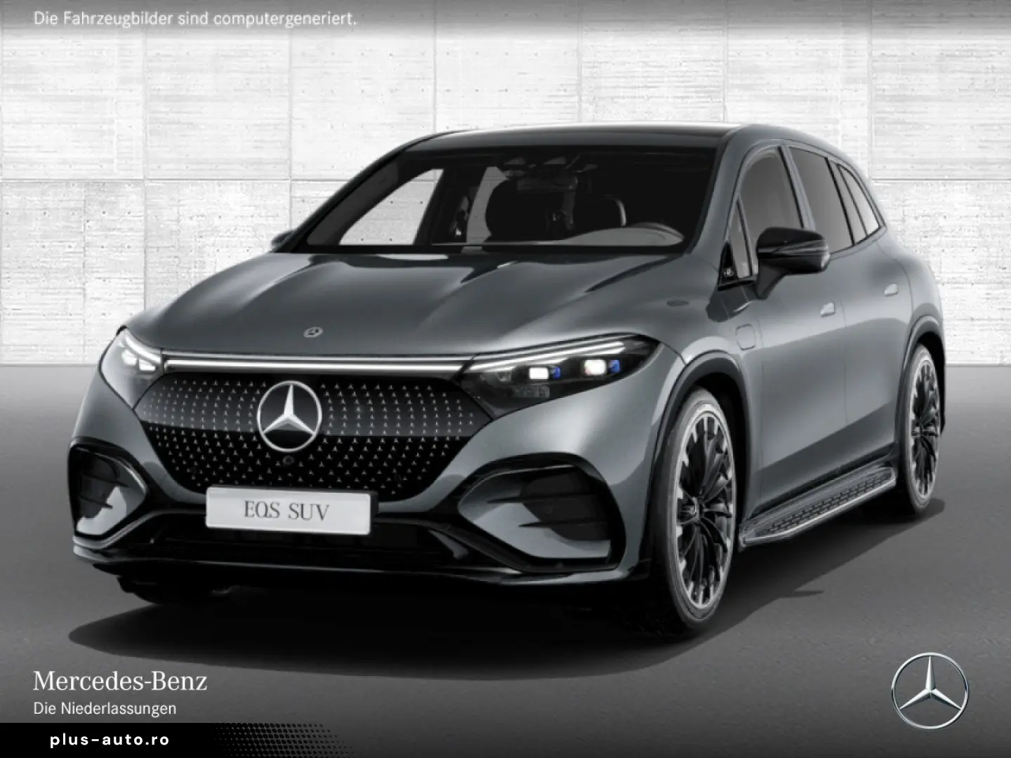 MERCEDES-BENZ EQS 450 4M SUV AMG PREMIUM 22  NIGHT TRITT AHK