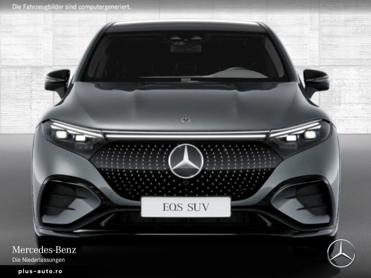 MERCEDES-BENZ EQS 450 4M SUV AMG PREMIUM 22  NIGHT TRITT AHK