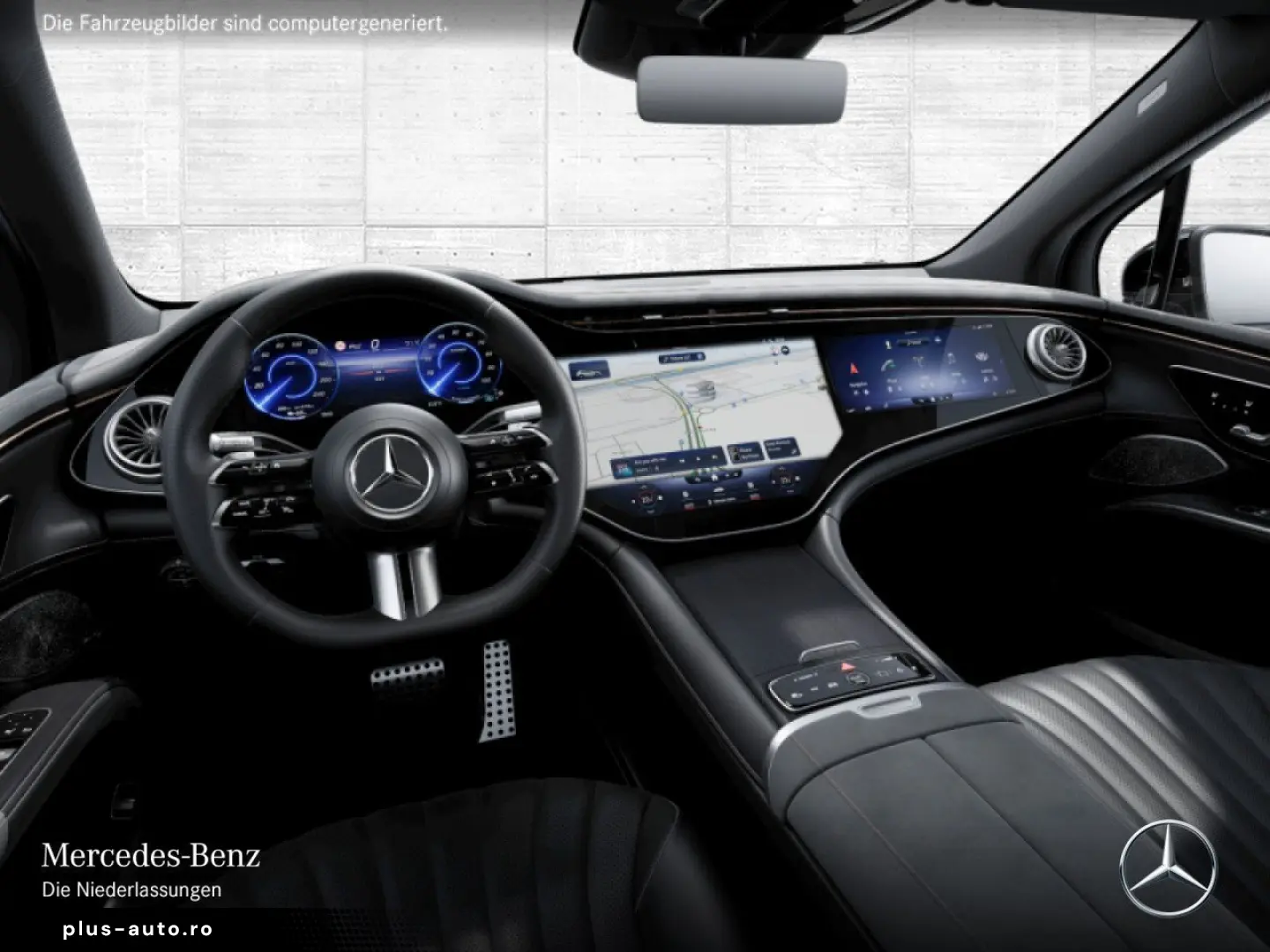 MERCEDES-BENZ EQS 450 4M SUV AMG PREMIUM 22  NIGHT TRITT AHK