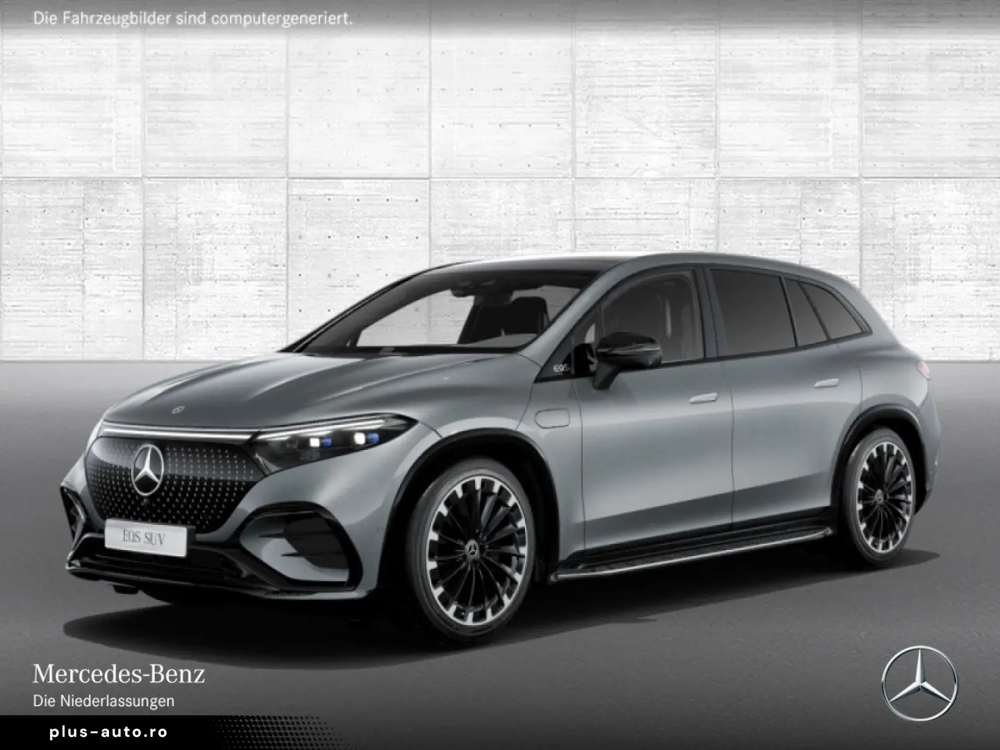 MERCEDES-BENZ EQS 450 4M SUV AMG PREMIUM 22  NIGHT TRITT AHK