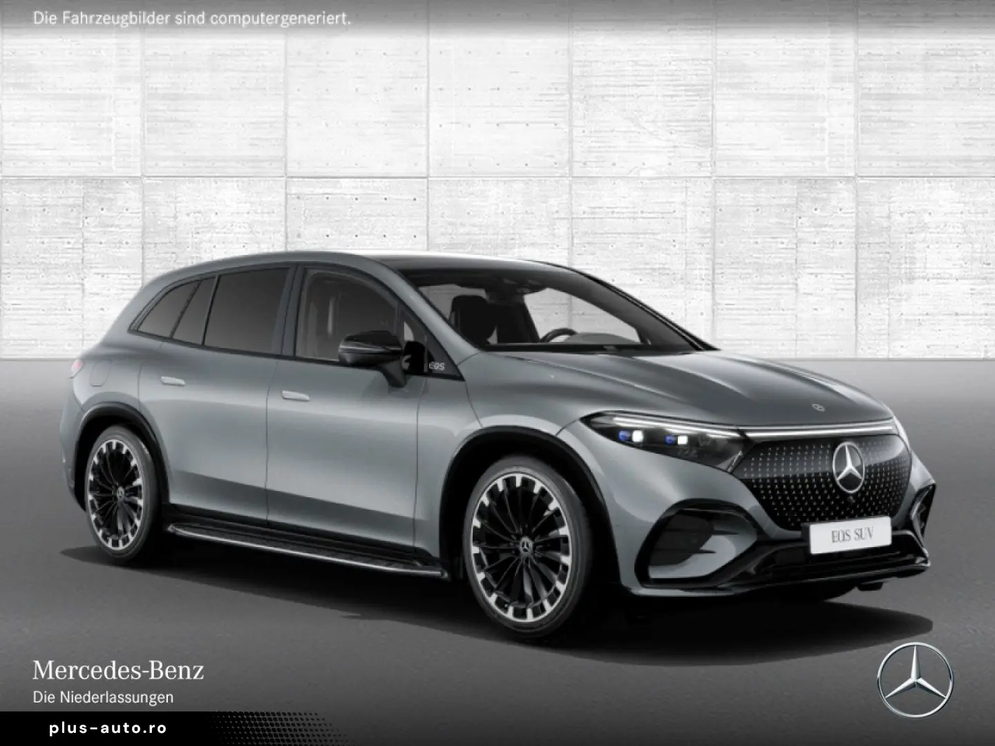 MERCEDES-BENZ EQS 450 4M SUV AMG PREMIUM 22  NIGHT TRITT AHK