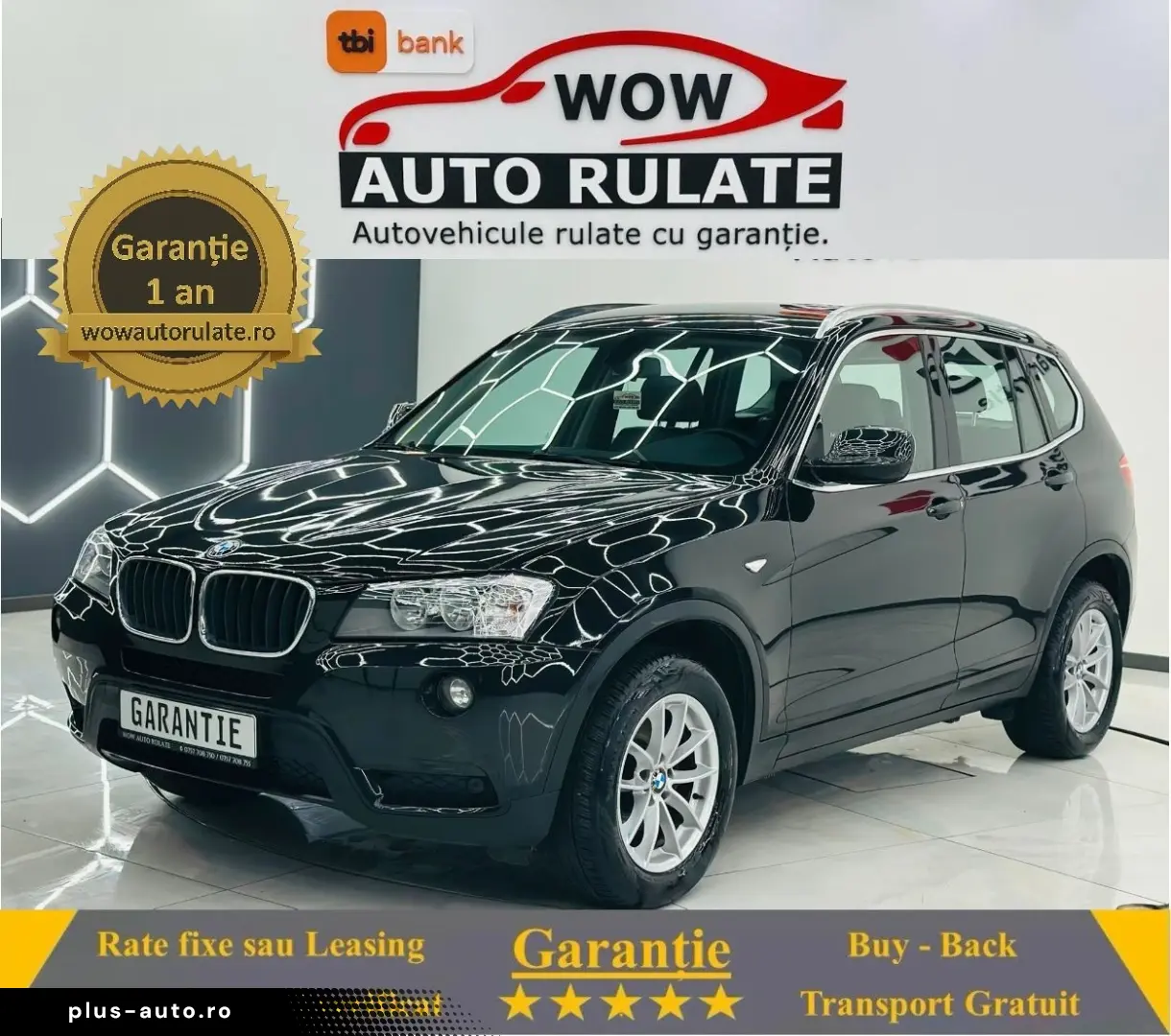 BMW X3 2014 2.0D E5 Garantie 12 Luni Rate Avans 0 Doar Cu Bu