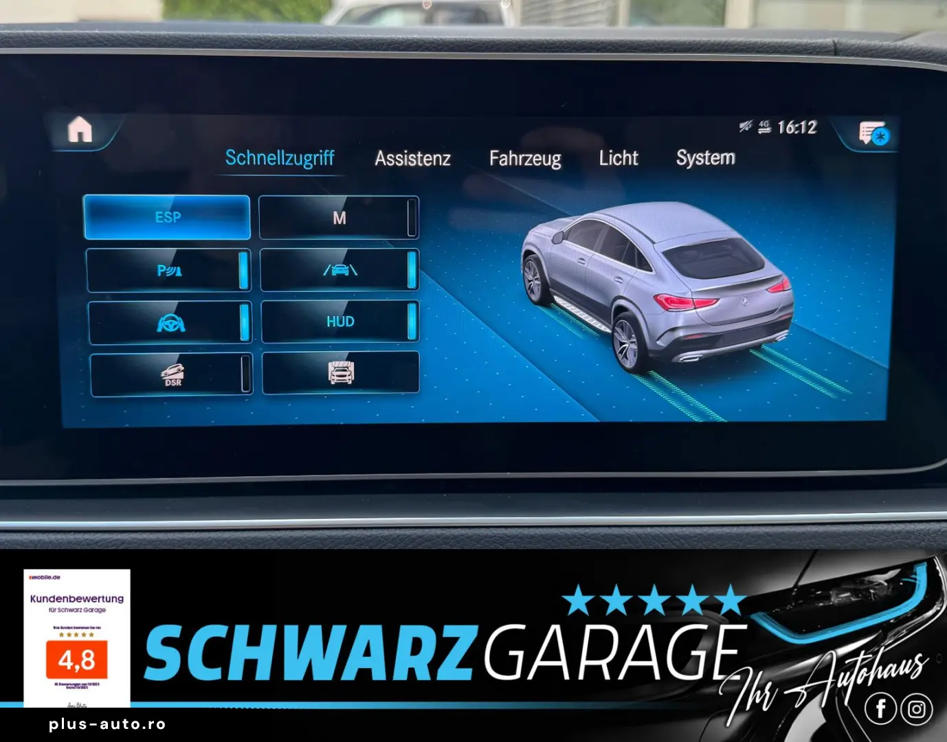 MERCEDES-BENZ GLE 400d Coupe 4Matic AMG-LINE HUD
