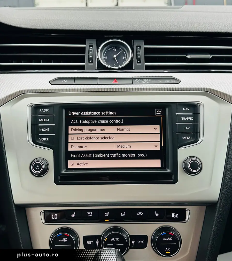VOLKSWAGEN PASSAT 2016 2.0D E6 Garantie 12 Luni Rate Avans 0