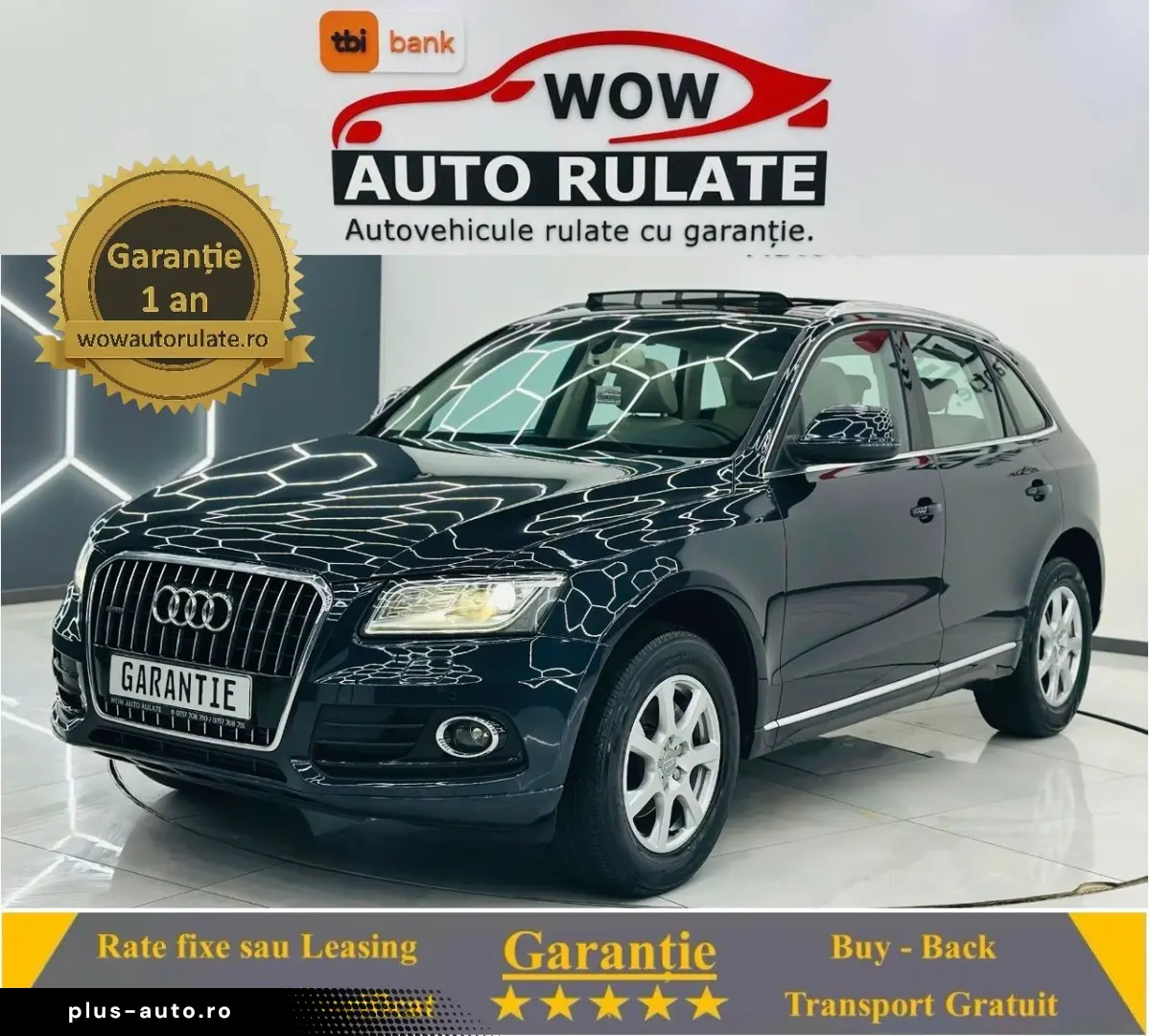 AUDI Q5 2014 2.0 E5 4X4 Garantie 12 Luni Rate Avans 0 Doar C