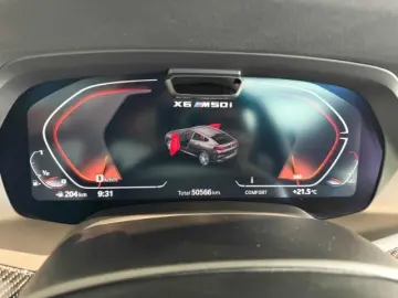 BMW X6 M50i xDrive H&K AHK SkyLounge Laserlicht HUD