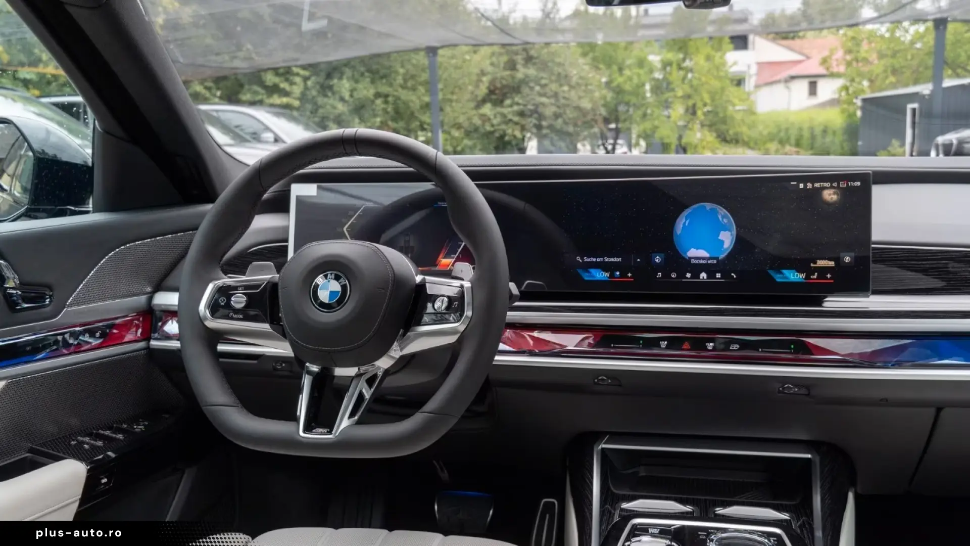 BMW 740d xDrive M Masaj Sky B&W   Finanțare Leasing