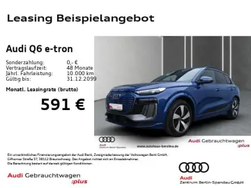AUDI Q6 e-tron qu. S line  MATRIX 360  PARKASSIST