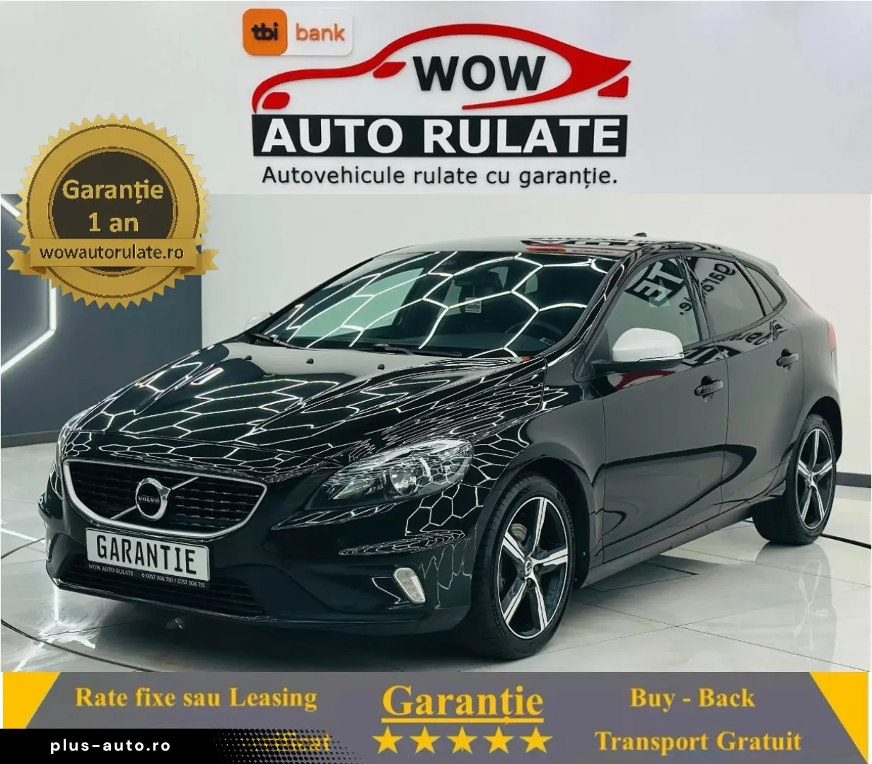 VOLVO V40 2017 2.0D E6 Garantie 12 Luni Rate Avans 0 Doar Cu