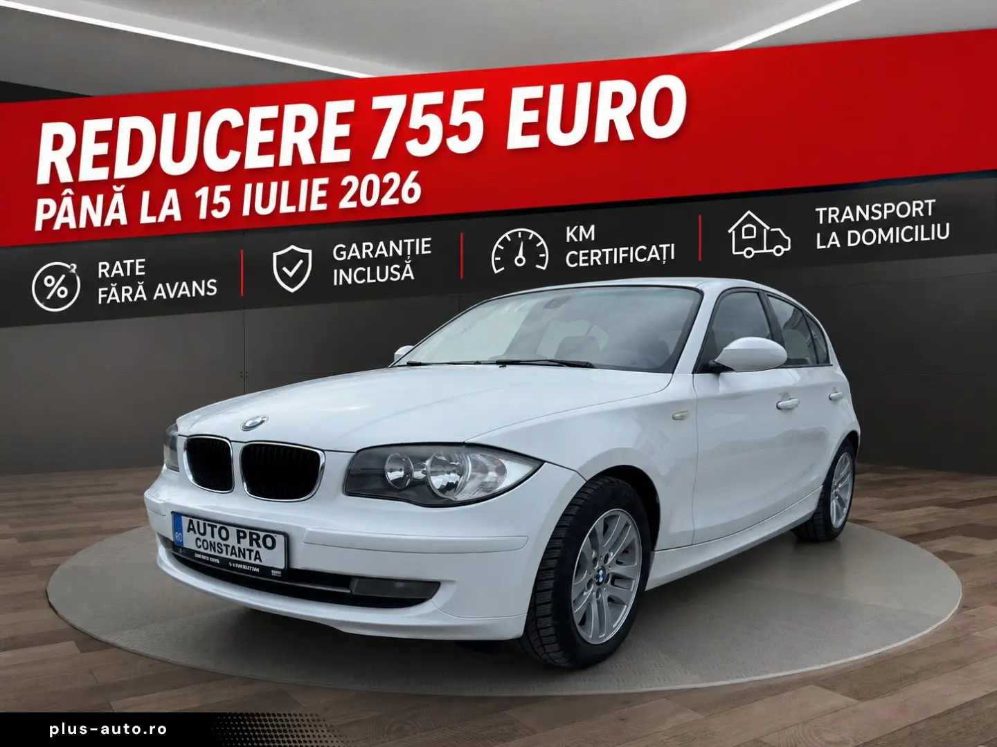 BMW 118d - Garantie! Km. certificati! Rate fara avans!