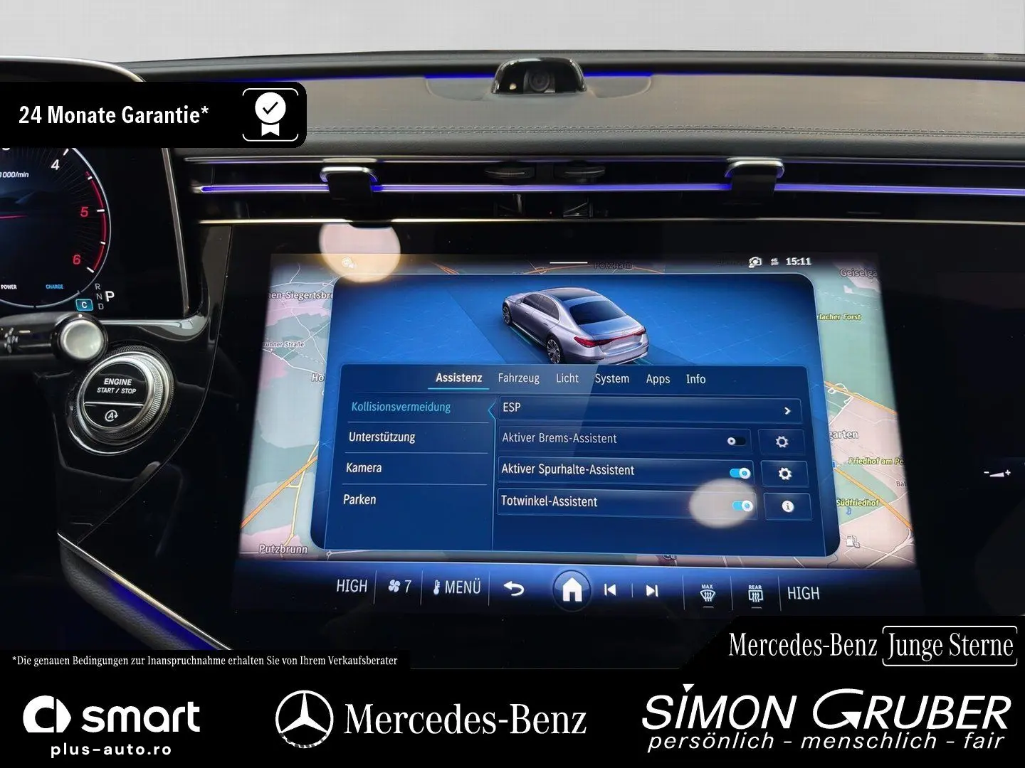 MERCEDES-BENZ E 220 d AMG Night Pano Superscreen Bur&hellip;