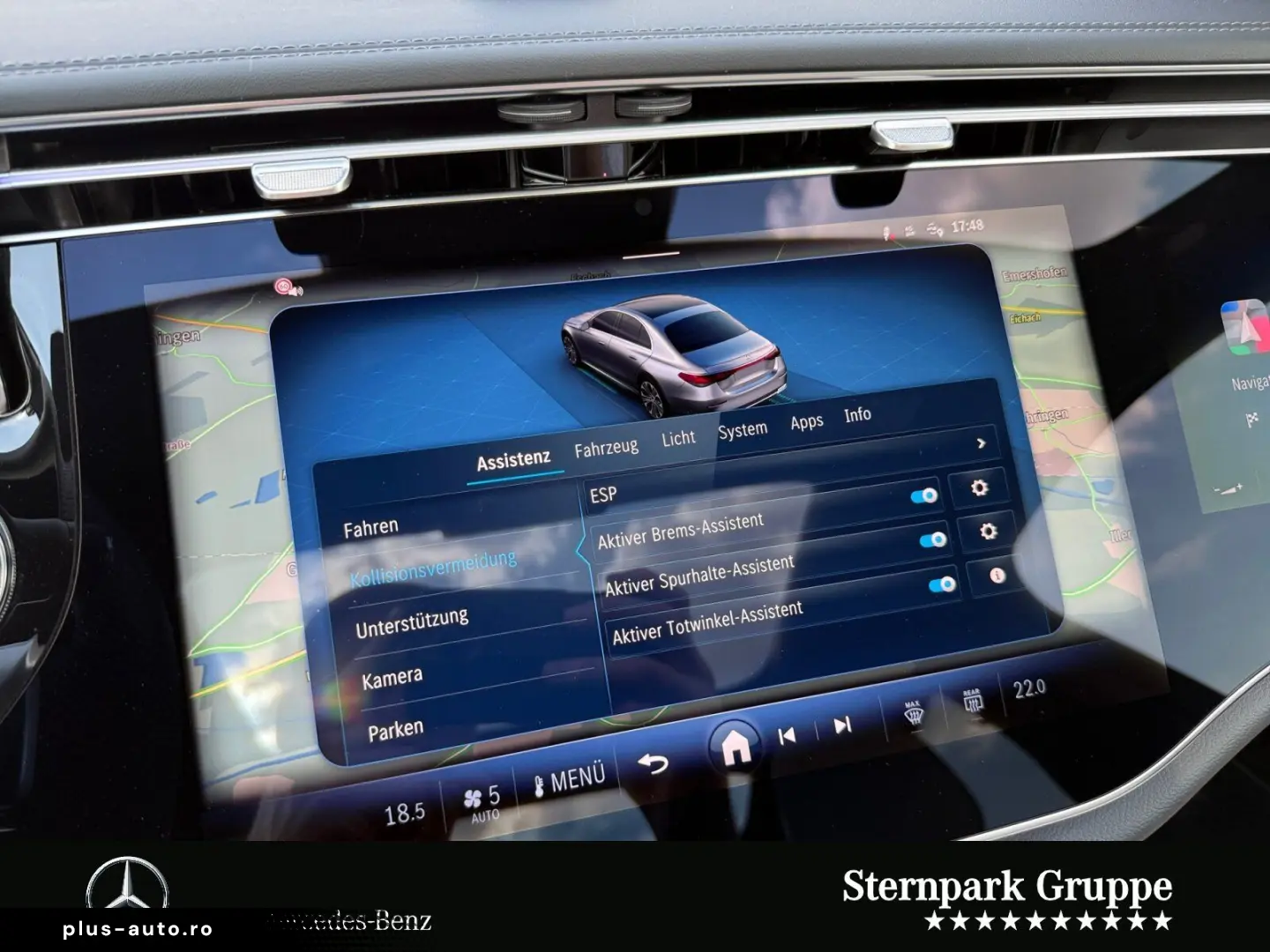 MERCEDES-BENZ E 300 de AMG  Superscreen Pano Airmatic Bur4D