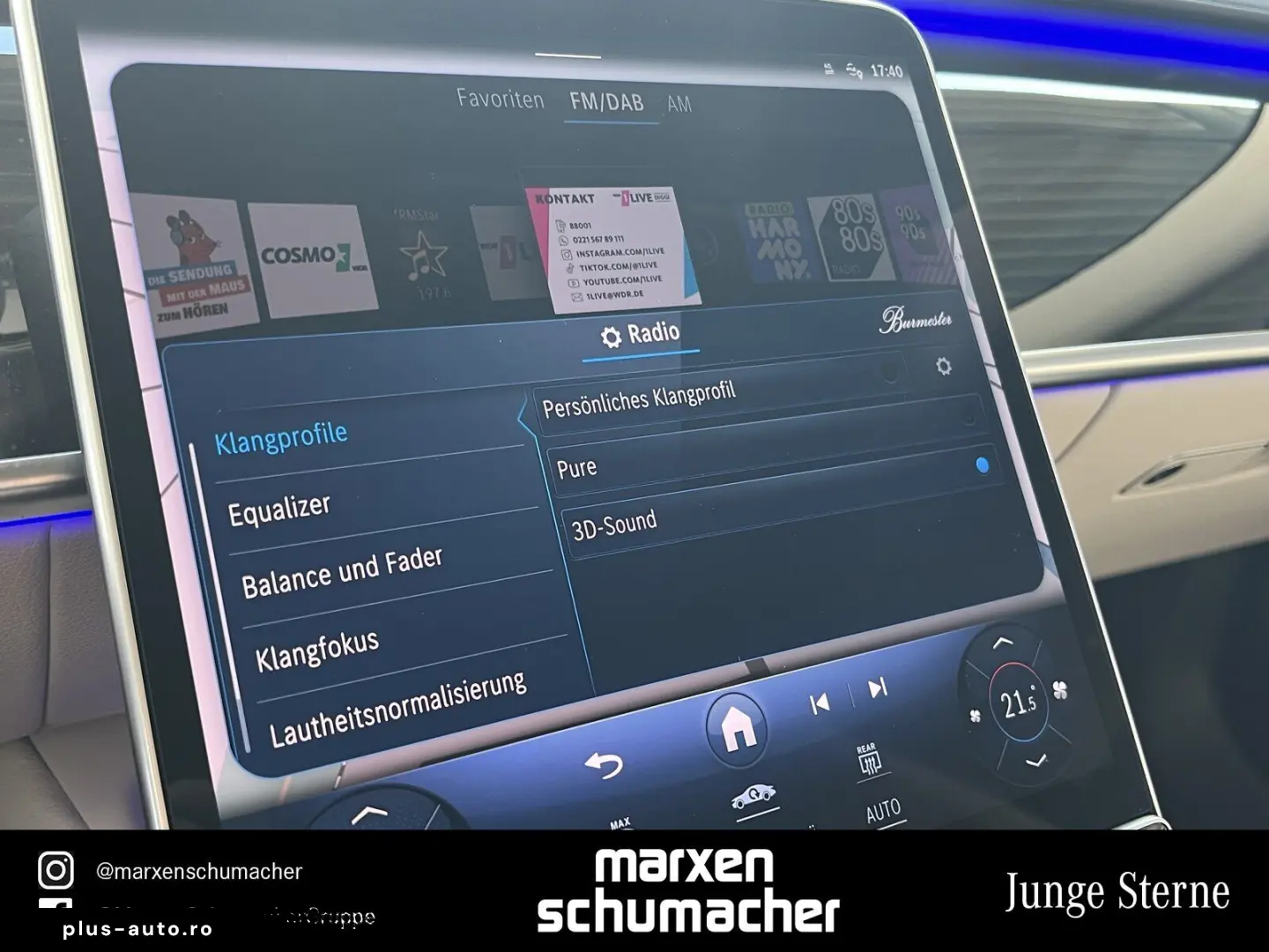 MERCEDES-BENZ S 350 d 4M AMG Standh Burm3D Pano Airmatic 360