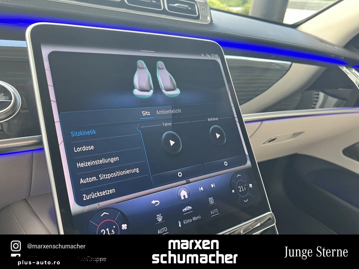 MERCEDES-BENZ S 350 d 4M AMG Standh Burm3D Pano Airmatic 360