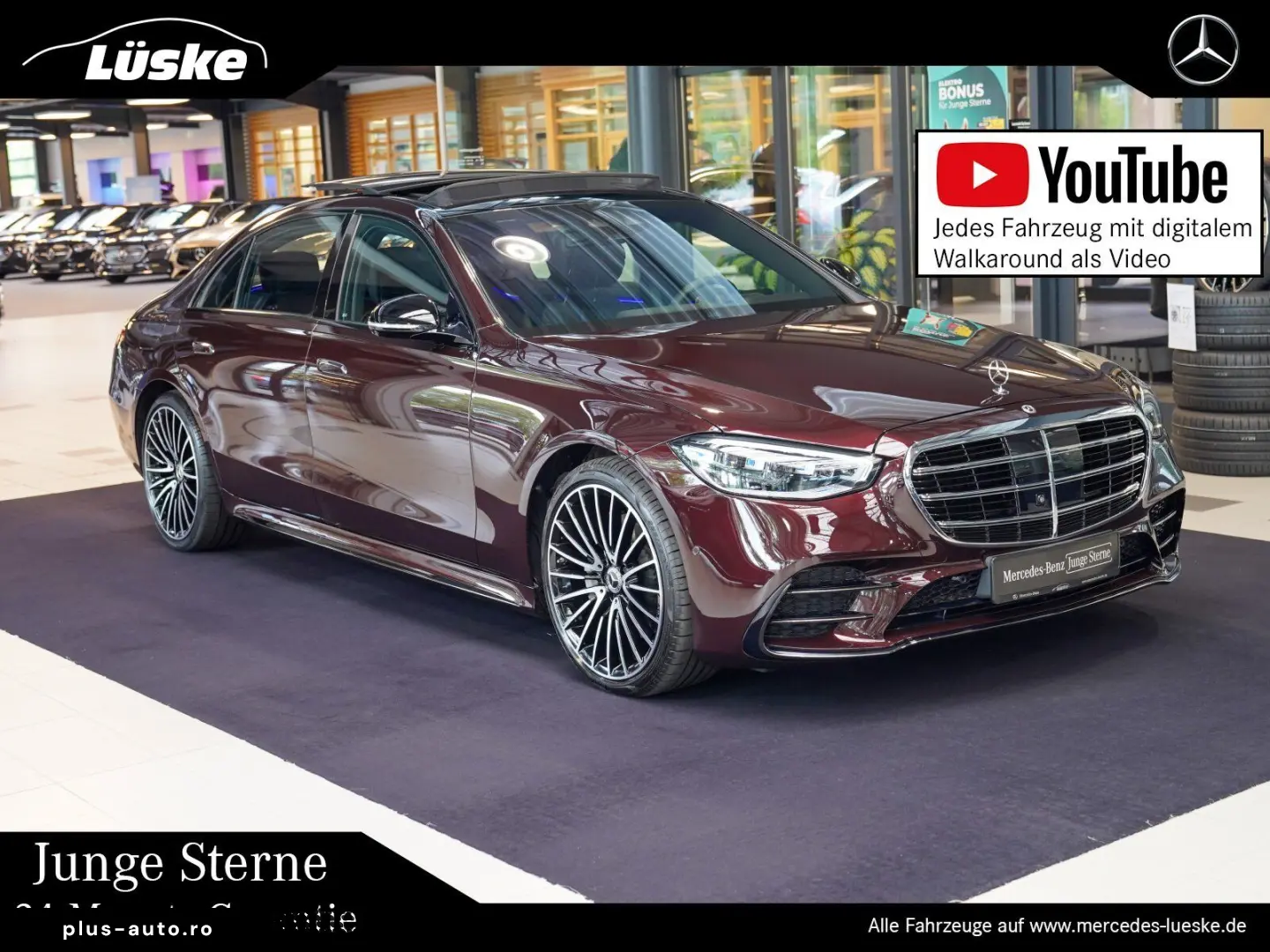 MERCEDES-BENZ S 350 d 4M AMG Line lang rubellit Exkl&hellip;