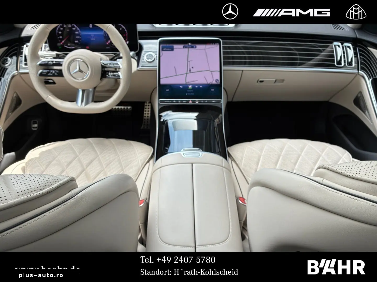 MERCEDES-BENZ S 450 d 4M Lang AMG Chauffeur Burmeste&hellip;