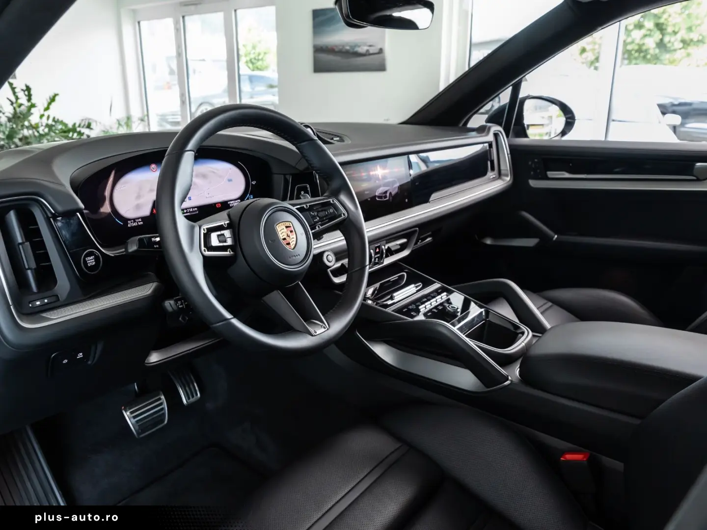 PORSCHE Cayenne S e-Hybrid SportDesign DVD im Fond AHK