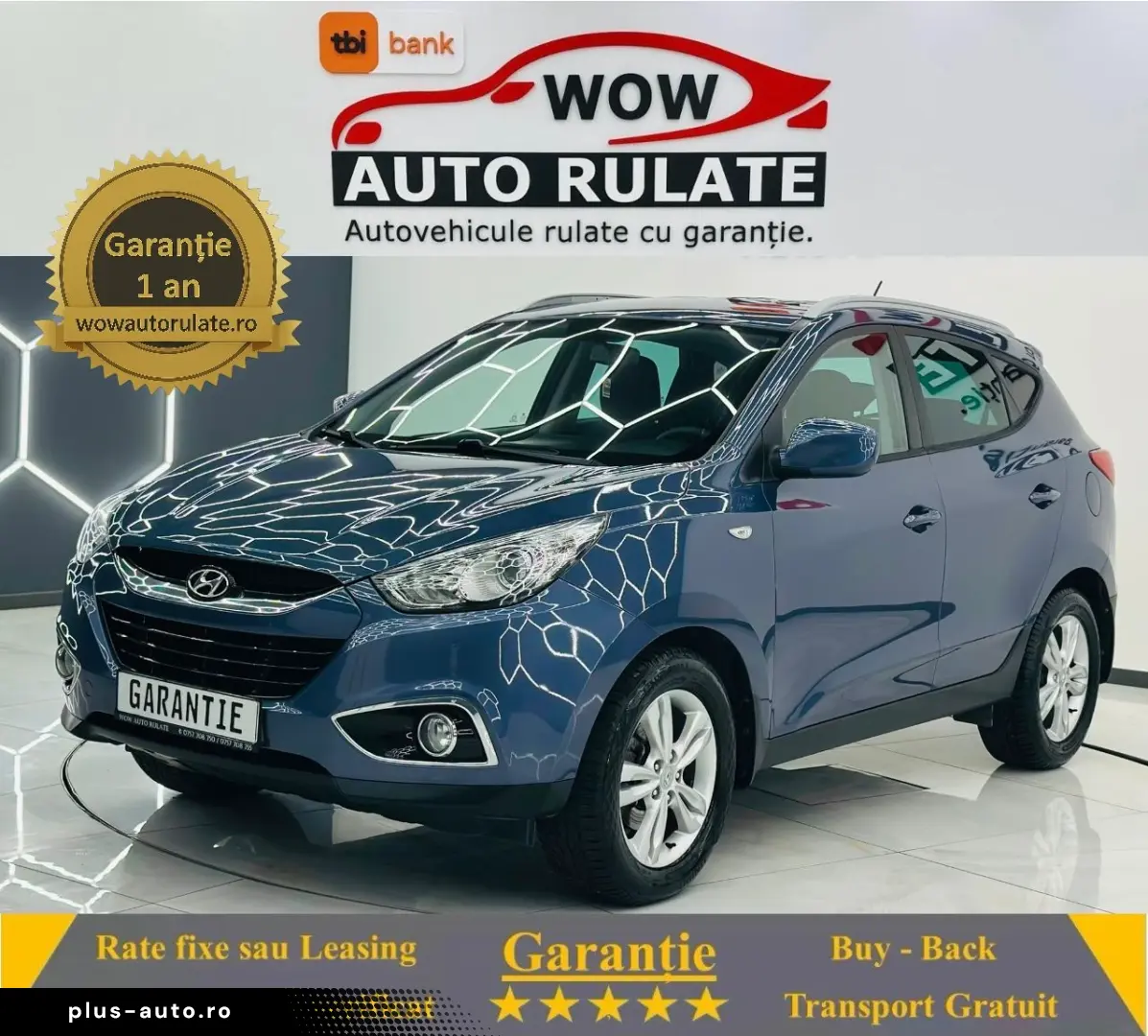 HYUNDAI IX35 2012 1.6i E5 Garantie 12 Luni Rate Avans 0 Doar
