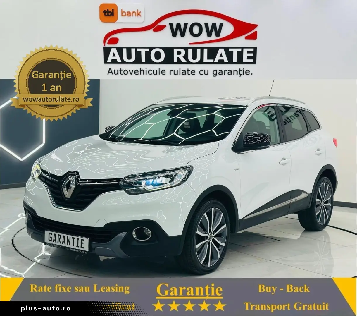 RENAULT KADJAR 2016 1.2i E6 Garantie 12 Luni Rate Avans 0 Do