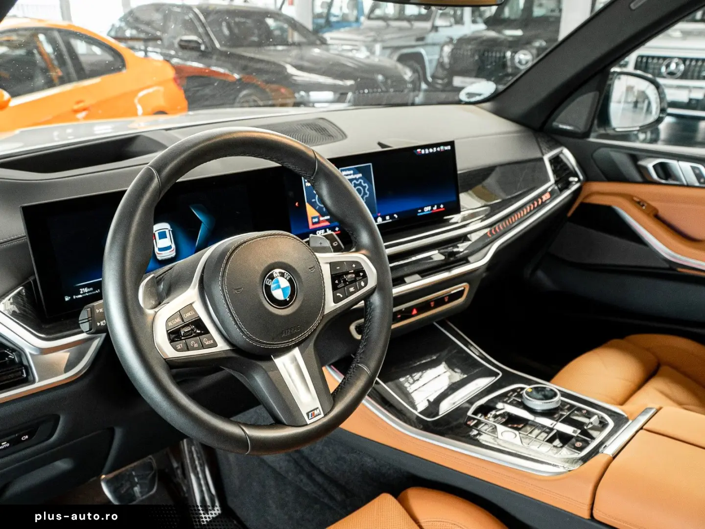 BMW X530d M Sport Memo AHK Pano HUD Brown 7-Seat