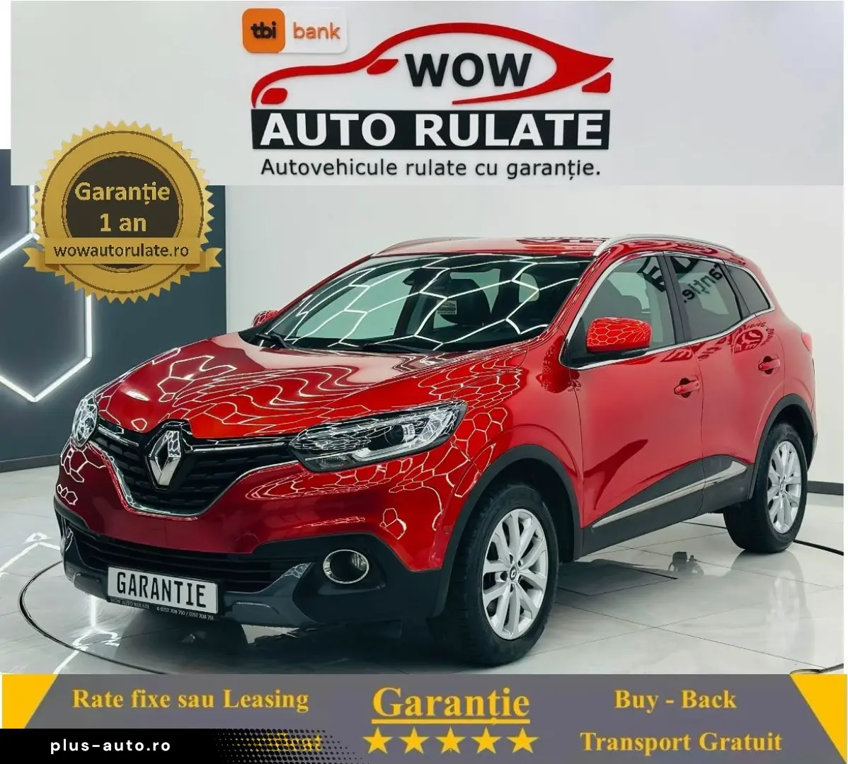 RENAULT KADJAR 2017 1.5D E6 Garantie 12 Luni Rate Avans 0 Do