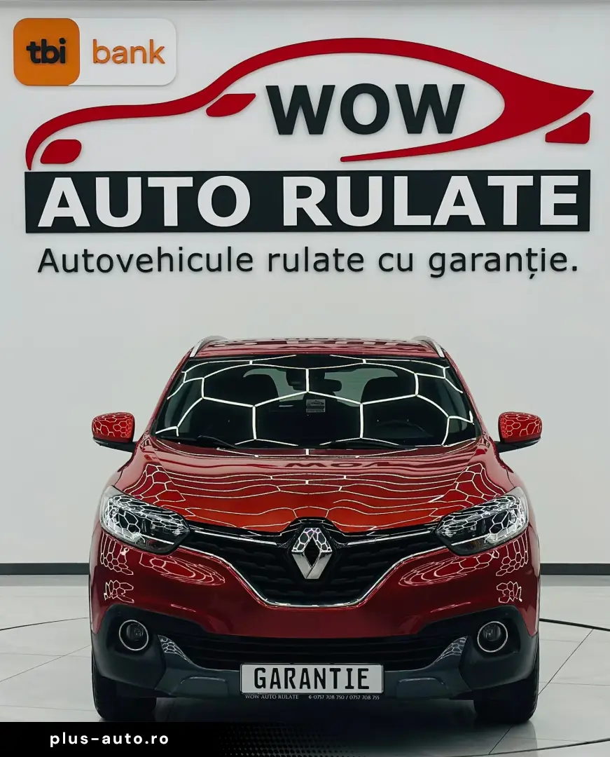 RENAULT KADJAR 2017 1.5D E6 Garantie 12 Luni Rate Avans 0 Do