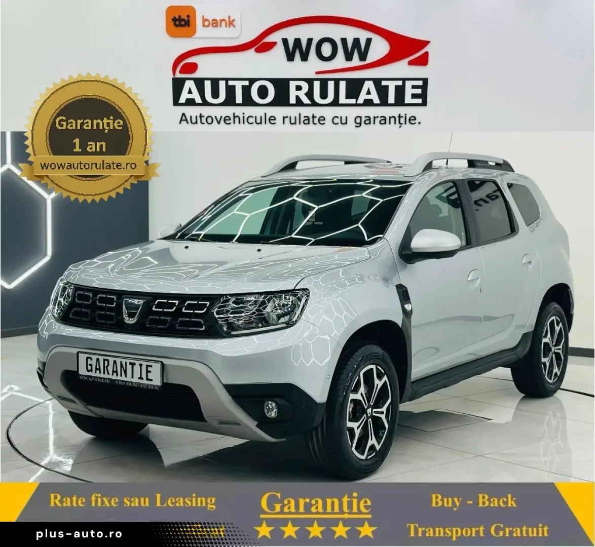 DACIA DUSTER 2019 1.3i E6 Garantie 12 Luni Rate Avans 0 Doar