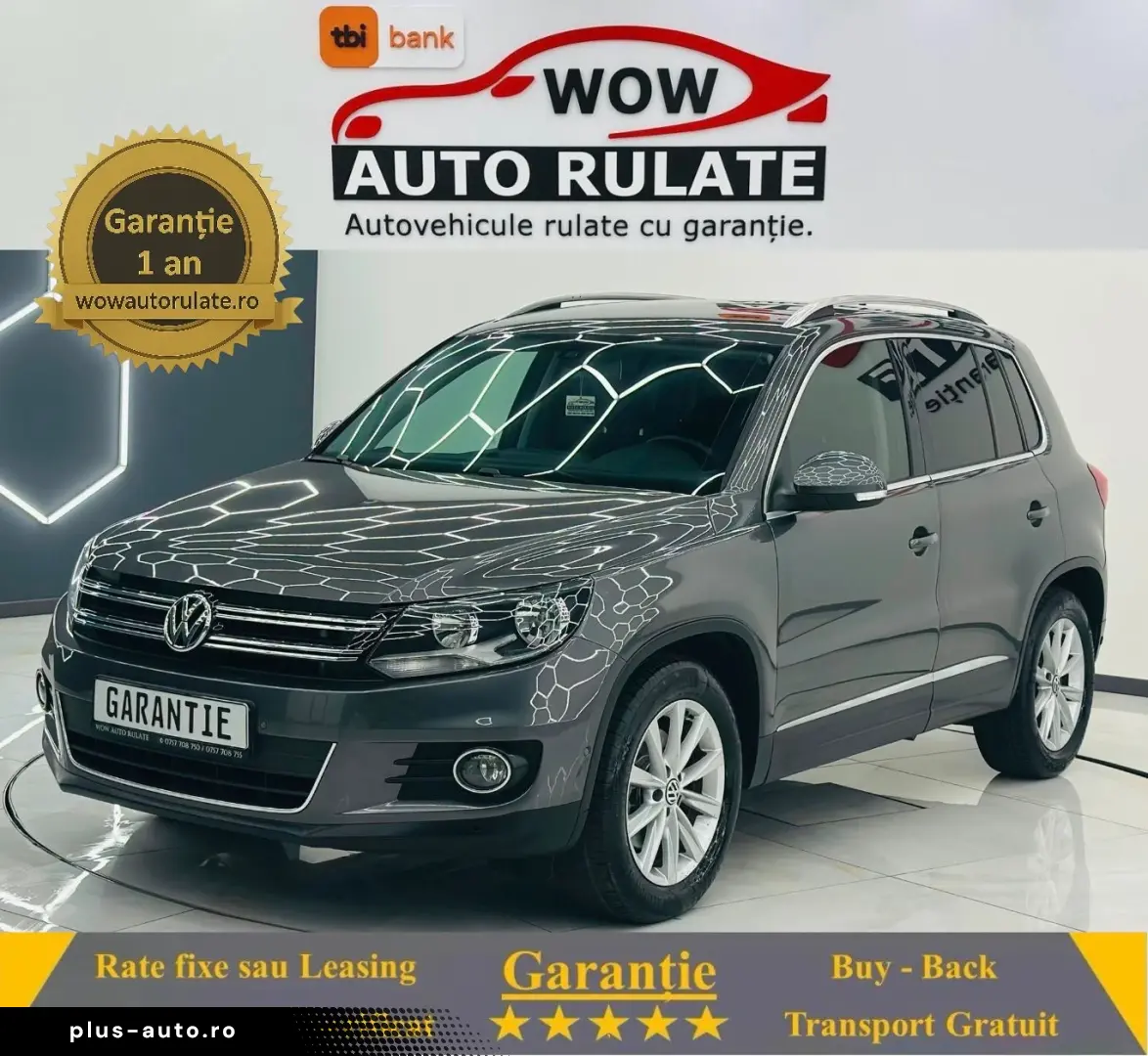 VOLKSWAGEN TIGUAN 2015 2.0 E5 Garantie 12 Luni Rate Avans 0