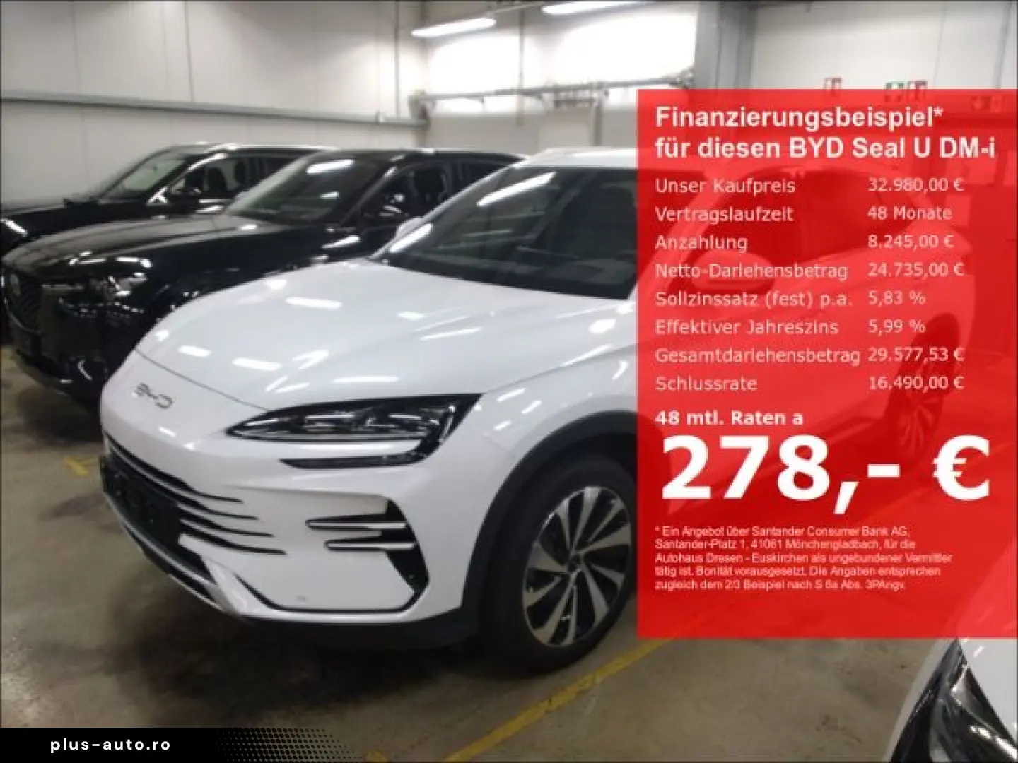 BYD Seal U DM-i 1.5 PHEV DESIGN Leder Glasdach LED L