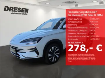 BYD Seal U DM-i 1 5 Design HeadUp Schiebedach Pano 3