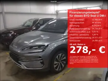 BYD Seal U DM-i Design HeadUp Schiebedach Pano 360Ka