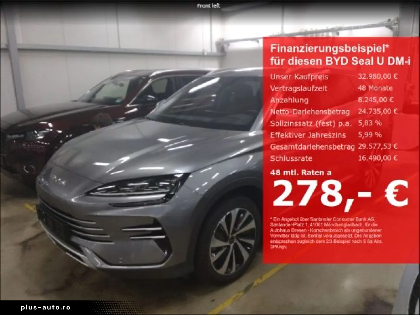 BYD Seal U DM-i Design HeadUp Schiebedach Pano 360Ka