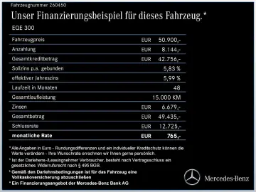 MERCEDES-BENZ EQE 300 AMG Line  AHK PANO HUD BURMEST…