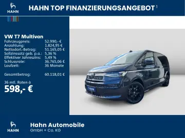 VW T7 Multivan Style 2 0TDI DSG 7SITZ AHK NAV STAND